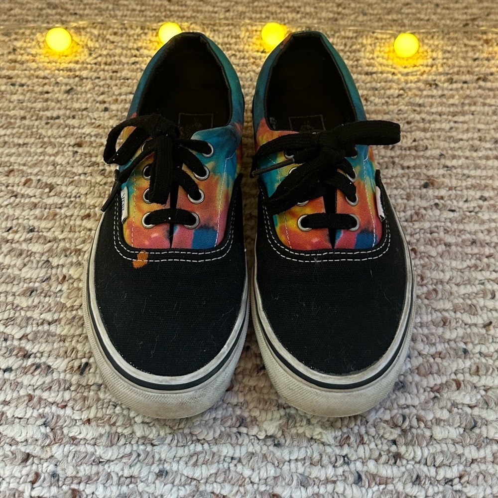 Vans Era Shoe - Black / Multicolour Tie-Dye - US men’s 5.5 / women’s 7